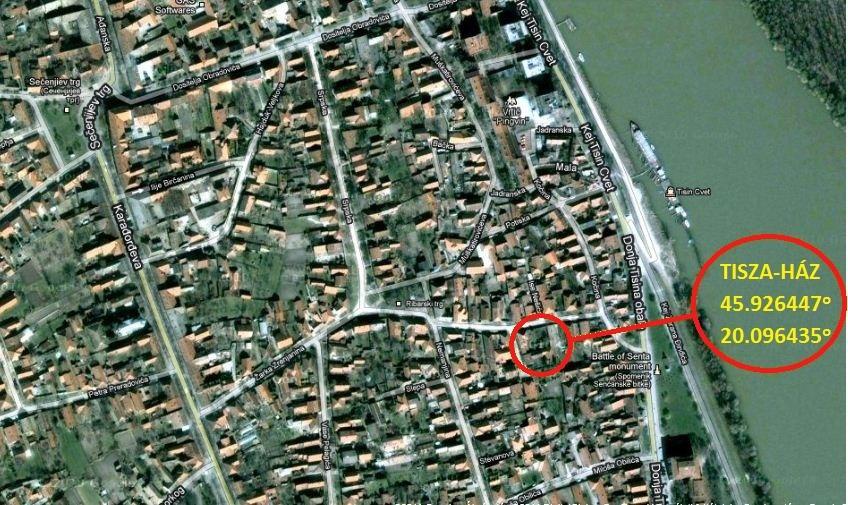 Guest House Tisza Ház Zenta Kültér fotó